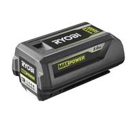 RYOBI Batterie 36V MAX POWER 5,0 Ah RY36B50B - Batterie Lithium+ IntelliCell™, Compatible Tous Outils 36V, pour Tondeuse, Souffleur, Taille-Haie, Tronçonneuse et Entretien des Moyens et Grands Jardins