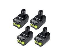 RYOBI Batterie lithium-ion 18V, capacité 6,0Ah, plusieurs options de batterie , 4 batterie