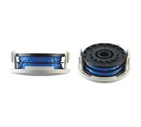 RYOBI Bobine Double Fil Torsadé 1,65 mm RAC122 pour RLT4027 et RLT6030 | Recharge pré-remplie avec couvercle, coupe-bordures électriques de 400 à 600 W, fil torsadé silencieux, remplacement