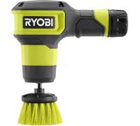 RYOBI Brosse de nettoyage sans fil Mini RSCR4-120G - Puissante et polyvalente