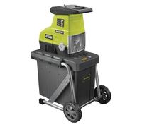 Ryobi Broyeur de végétaux RSH3045 - 3000 W, silencieux, bac 55 L, broyage 45 mm