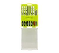 RYOBI - Coffret 10 lames scie sauteuse sans fil ONE+ bois - métal - plastique - granit - carrelage - RAK10JSBMP