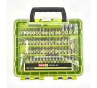 RYOBI - Mallette 71 Accessoires Vissage - RAKDD71 - Embouts et Douilles, Complet