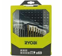 Ryobi coffret accessoires perceuse - 69 pièces