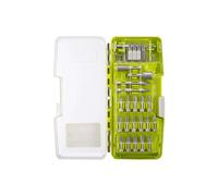 Ryobi coffret accessoires vissage perçage - 55 pièces