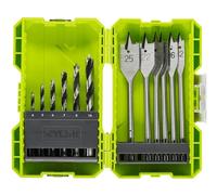RYOBI Coffret perçage bois RAK12SWD – 12 pièces Ø 4–25 mm, boîtier empilable, menuiserie