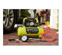 RYOBI - Compresseur à cuve 18V ONE+ - 3,8 L / 0,6 CV - 8 bars - R18AC-0