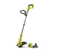 RYOBI - Coupe-Bordures sans Fil 18V One+ RLT1832-20S - Coupe Ø25-30 cm, Batterie 2Ah + Chargeur Inclus Hauteur Télescopique, Mode Dresse-Bordure, Idéal pour Bordures, Massifs et Talus