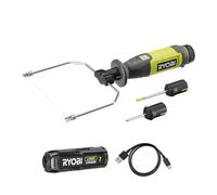 Ryobi Coupeur à fil chaud RHC4-120G 4V USB Lithium 450°C 5 accessoires batterie 4V 2,0 Ah