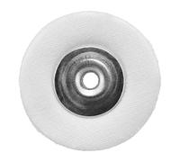 RYOBI Disque de Polissage Coton 25 mm RAR201 pour Mini-Outil Rotatif | Finition miroir et lustrage des métaux, bijoux, laiton et plastiques, avec pâte à polir, mandrin à vis RAR901 non inclus