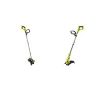 RYOBI - Dresse-Bordures 18V - Ø Lame dentelée 22 cm - Profondeur de Travail 4 Positions & Coupe-Bordures/Dresse-Bordures 18 Volts One+ - Ø 25-30 cm (sans Batterie) - OLT1832