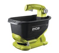 RYOBI - Épandeur Manuel sans Fil 18V One+ OSS1800 - 5 Vitesses, Réservoir 4L ou 5Kg, Largeur Jusqu’à 2,5m, Idéal Gazon, Engrais et Sel - Batterie Non Incluse
