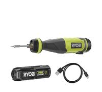 RYOBI Fer à souder 4V USB Lithium - batterie 2Ah + chargeur - RSI4-120G
