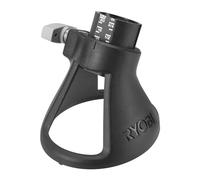 RYOBI Guide de Déjointage 30° pour Outil Rotatif RARA904 Joints de Ciment | Ergots qui suivent l'espace entre carreaux, fraise centrée, profondeur maîtrisée, support préservé, salle de bain et cuisine