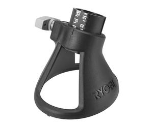 RYOBI Guide de Déjointage 30° pour Outil Rotatif RARA904 Joints de Ciment | Ergots qui suivent l'espace entre carreaux, fraise centrée, profondeur maîtrisée, support préservé, salle de bain et cuisine