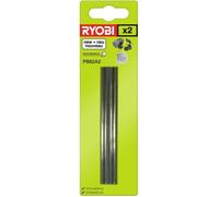 Ryobi – Jeu de 2 fers carbure réversibles 82 mm PB82A2 – Finition lisse, longue durée