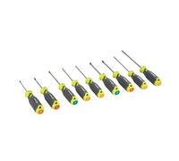 RYOBI - Jeu de 9 Tournevis Aimantés - RHSDS9PC - Complet PH/PZ/Plat, Précision et Force