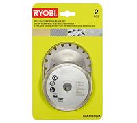 Ryobi Kit 2 lames de scie multi-matériaux RAKMMS02K 85 mm Bois/Métal/Carrelage