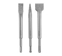 RYOBI - Kit 3 Burins SDS+ RYOBI - Pointe, Plat 20mm & Plat 35mm - Pour Perforateur Burineur - Démolition Carrelage, Saignées & Piquage Béton - RAKSPC03