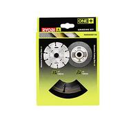 RYOBI - Kit Accessoires Meuleuse 125mm - RAK6AGD125 - Disque Diamant, Disques à Tronçonner Métal, Universel