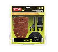 RYOBI - Kit accessoires multitool bois RAK15MT - 15 pièces, lames plongeantes, compatible RMT18