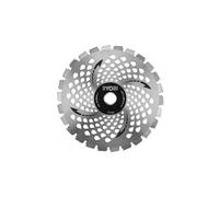 RYOBI Lame Scie 26 Dents Ø 25 cm RAC167 pour RY18BCX26A et RY36BCX30A | Disque pour couper les petits troncs et arbustes, carter de protection RAC168 obligatoire, acier, débroussaillage intensif