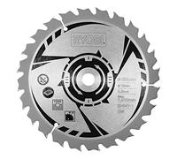 RYOBI - Lame Scie Circulaire 190mm - CSB190A1-24 Dents, Coupe Rapide Bois, Alésage 16mm, Lame Carbure