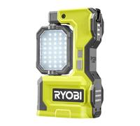 RYOBI Lampe LED Atelier 18V ONE+ RMTL18-0 - Projecteur de Chantier Sans Fil - Tête Pivotante 360°, Poignée de Transport, Éclairage Puissant Atelier, Compatible Batterie 18V ONE