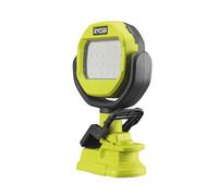 RYOBI - Lampe LED Clip 18V ONE+ RLCL18-0 - Tête Orientable, Fixation Universelle (pince), Éclairage Puissant 1000 lumens, Idéal pour Bricolage, Chantier, Atelier - Batterie Non Incluse