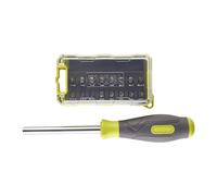 Ryobi "Tournevis RSD17PCS, avec jeu de 17 embouts, Set d''embouts de vissage"