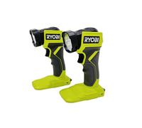 Ryobi Lot de 2 ampoules LED 18 V, PCL660 - Emballées en vrac