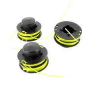RYOBI Bobines double fil RAC119 pour coupe-bordures RLT3025, RLT3525 1,2 mm – Lot de 3
