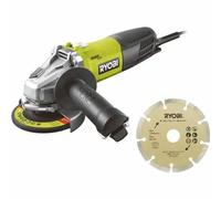 Ryobi Meuleuse d'angle RAG800-125SD1 800 W 125 mm - 1 lame diamantée