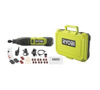 Ryobi Mini-outil multifonction 12V, 5 000–35 000 tr/min, sans outil, coffret 35 accessoires