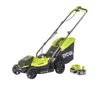 Ryobi OLM1833B Batterie Tondeuse 18V 33cm 35Lt Mulching 25-65mm Kit 4,0 Ah