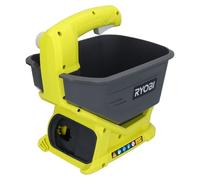 RYOBI - Épandeur Manuel sans Fil 18V One+ OSS1800 - 5 Vitesses, Réservoir 4L ou 5Kg, Largeur Jusqu’à 2,5m, Idéal Gazon, Engrais et Sel - Batterie Non Incluse