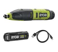 RYOBI Outil de sculpture 4V USB Lithium - batterie 2Ah + chargeur - RPC4-120G