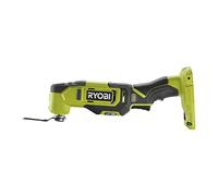 RYOBI - Outil Multifonction Oscillant Sans Fil 18V ONE+ RMT18-0 - Vitesse Variable, Système Accessoires Rapide, Idéal Découpe, Ponçage, Grattage - Batterie Non Incluse