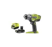 RYOBI Pack Boulonneuse à chocs R18IW3-0 - 18V One+ - 1 Batterie 2.0Ah - 1 Chargeur rapide