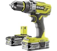 RYOBI Pack Perceuse-visseuse à percussion + 2 Batteries - 2,5Ah - 50 Nm