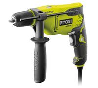RYOBI - Perceuse à Percussion Filaire 680W RPD680-K - Mandrin 13mm, Vitesse Variable, Mode Percussion, Idéale pour Béton, Brique, Bois et Métal