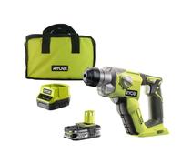 Ryobi Perforateur sans fil SDS+ R18SDS-125S 18V ONE+ – 4 modes, batterie 2.5Ah + chargeur