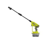 RYOBI Pistolet Haute Pression 18V One+ 22 Bar RY18PW22A-0 (sans Batterie) | Buse 3 modes turbo et ventilateur, réservoir intégré, rinçage de vélos, d'outils de jardin et de mobilier, appareil léger