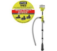RYOBI Pompe télescopique 18V - 3 360 l/h - immersion maxi. 1 2 m - hauteur maxi. Refoulement 7 m - RY18STPA-0