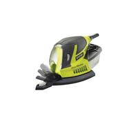 RYOBI - Ponceuse triangulaire 100 W - 12 000 osc/min - 169 x 100 mm - Livrée en sac de transport avec 20 abrasifs - RPS100-SA20