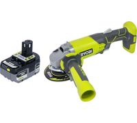 RYOBI R18AG-0 Meuleuse d'angle sans fil 18 V ONE+ 115 mm + 1x batterie 5,0 Ah - sans chargeur