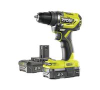 Ryobi R18DD5-220S Perceuse/visseuse sans fil 18 V + 2X 2AH Battery + ONE+ Charger