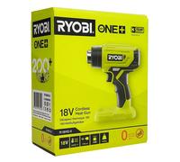 Ryobi Pistolet à air chaud R18HG-0 18 V ONE+ - 470°C, 2 buses, compact - Sans batterie ni chargeur
