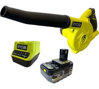 RYOBI R18TB Souffleur sur batterie 18 V 200 km/h + 1x batterie 4,0 Ah + chargeur