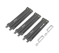 RYOBI Rail de Guidage 122 cm RAK03SR en 2 Parties avec Serre-Joints | Transforme une scie circulaire standard en outil guidé, 2 rails, connecteurs et 2 pinces livrés, coupes droites et précises